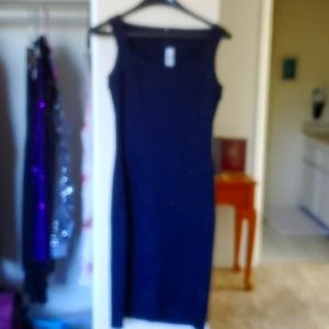 St John Collection Beautiful Navy Blue Thousand Dollar Dress Size 4